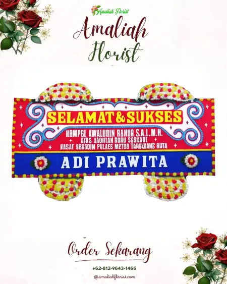 Papan Bunga Ucapan Selamat Hamerang