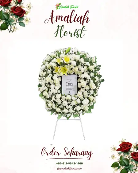 Krans Bunga Duka Hamerang